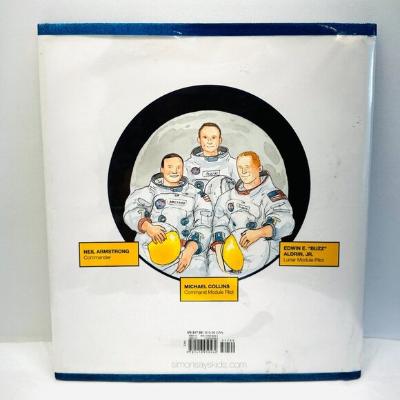 Moonshot: The Flight of Apollo 11 by Floca, Brian Hardcover - Picture 3 of 8